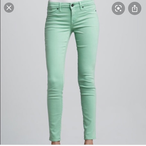 Rich & Skinny Denim - Mint Green Rich & Skinny jeans